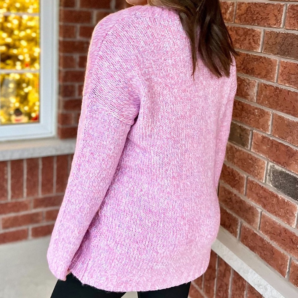🆕 Pink Sweater tunic NWT - Picture 4 of 6